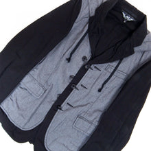 Load image into Gallery viewer, Comme Des Garçons BLACK Hooded Jacket Size Small
