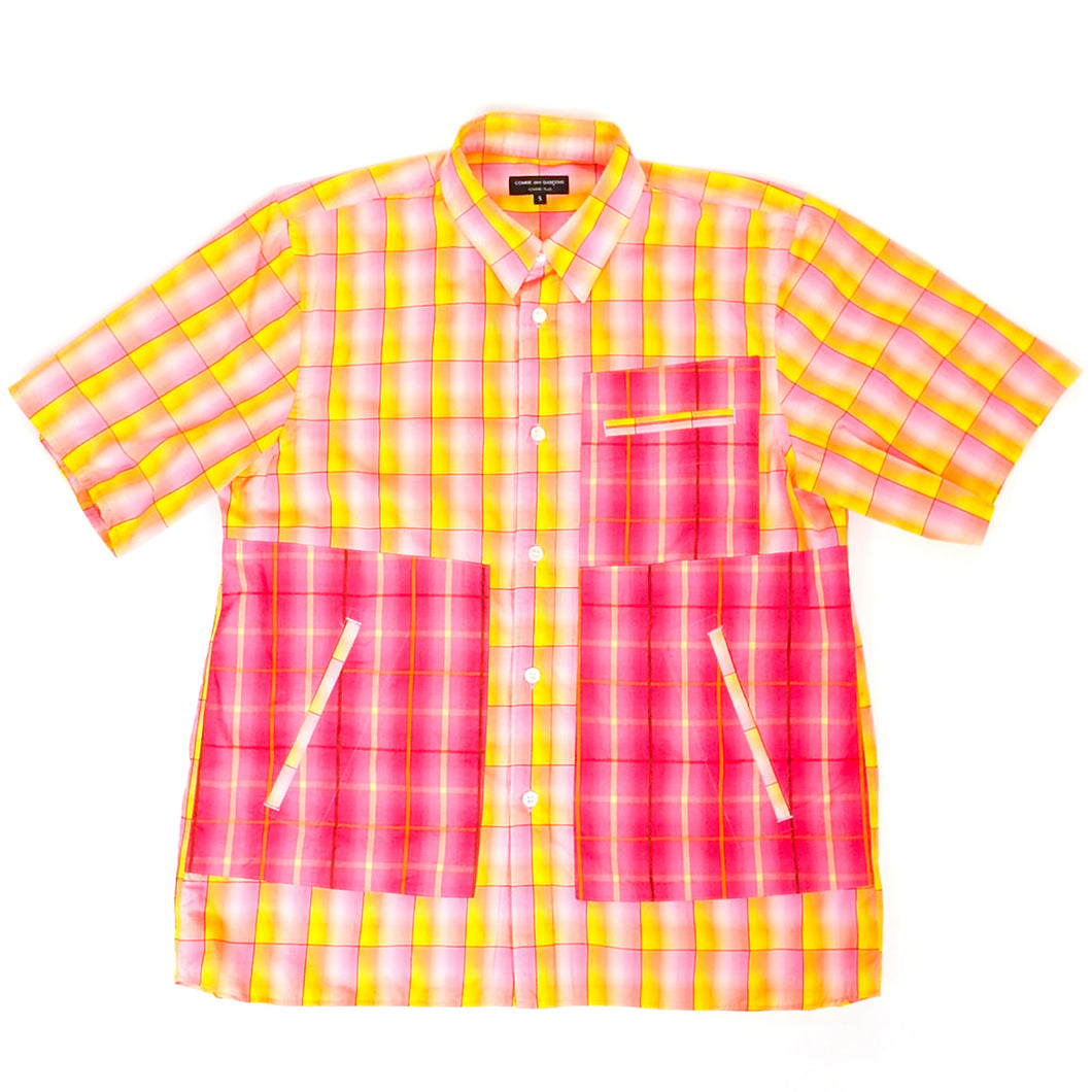Comme Des Garçons Homme Plus AD2004 Check Shirt Size Small