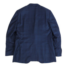Load image into Gallery viewer, Ermenegildo Zegna Navy Check 2 Piece Suit Size 52
