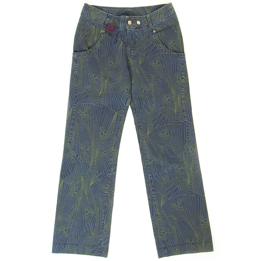 Vivienne Westwood Logo Stiched Jeans Size 48