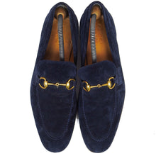 Load image into Gallery viewer, Gucci Suede Horsebit Loafers Size 43
