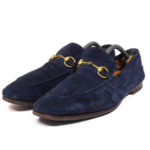 Load image into Gallery viewer, Gucci Suede Horsebit Loafers Size 43
