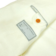 Load image into Gallery viewer, Brunello Cucinelli Off White Blazer Size 48
