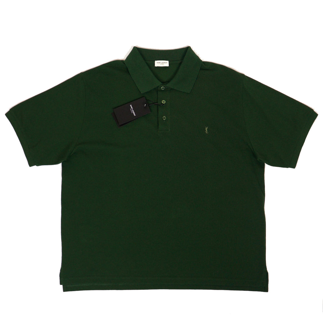 Saint Laurent Paris Pique Polo Size XXL