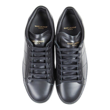 Load image into Gallery viewer, Saint Laurent Paris All Black Leather Sneakers Size 42
