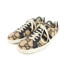 Load image into Gallery viewer, Gucci GG Ace Wool Sneakers Size 12.5
