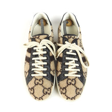 Load image into Gallery viewer, Gucci GG Ace Wool Sneakers Size 12.5
