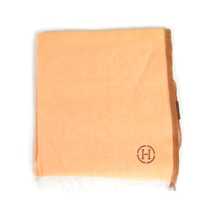 Hermes Cotton Logo Scarf