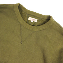 Load image into Gallery viewer, The Real McCoy's Olive Sweatshirt Size Large
