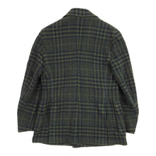 Load image into Gallery viewer, AA Doppiaa Green Plaid Blazer Size 50
