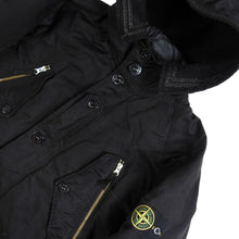 Load image into Gallery viewer, Stone Island Black Parka Size Large
