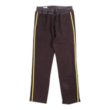 Load image into Gallery viewer, Dries Van Noten Striped Wine Trousers Size 48
