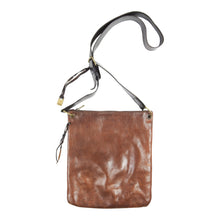 Load image into Gallery viewer, John Varvatos Brown Leather Side Bag
