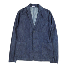 Load image into Gallery viewer, Tomas Maier Denim Blazer Size XL
