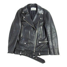Load image into Gallery viewer, Acne Studios Leather Biker Jacket Size Medium
