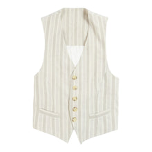 Load image into Gallery viewer, Dolce &amp; Gabbana Striped Waistcoat Size 50
