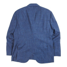 Load image into Gallery viewer, Brunello Cucinelli Blue Check Blazer Size 58
