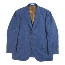 Load image into Gallery viewer, Brunello Cucinelli Blue Check Blazer Size 58

