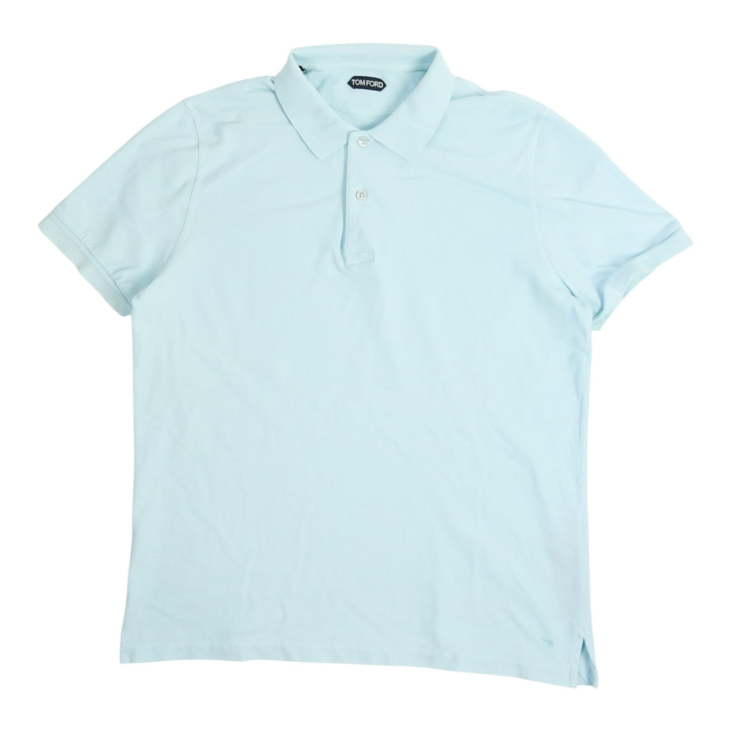 Tom Ford Light Blue Polo T-Shirt Size 60
