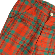 Load image into Gallery viewer, Comme Des Garcons SHIRT Boys Plaid Capris Size Small
