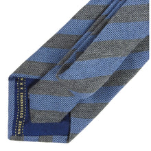 Load image into Gallery viewer, Ermenegildo Zegna Striped Blue Tie
