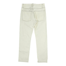 Load image into Gallery viewer, Helmut Lang Cream Contrast Stitch Jeans Size 31
