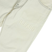 Load image into Gallery viewer, Helmut Lang Cream Contrast Stitch Jeans Size 31
