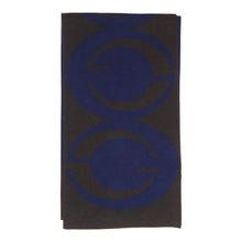 Load image into Gallery viewer, Gucci Blue and Brown &quot;G&quot; Scarf
