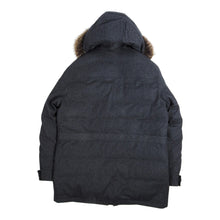 Load image into Gallery viewer, Ermenegildo Zegna Grey Wool Parka Size 54R
