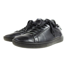 Load image into Gallery viewer, Saint Laurent Black Lowtop Leather Sneakers Size 41.5
