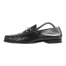 Load image into Gallery viewer, Gucci Black Horsebit Loafers Size 9.5
