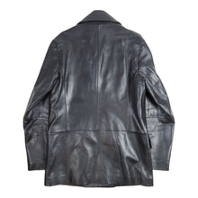 Load image into Gallery viewer, Marni Double Breasted Leather Coat Size 46
