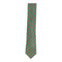 Load image into Gallery viewer, Hermes Green Striped Tie
