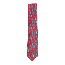 Load image into Gallery viewer, Hermes Red Bear Tie
