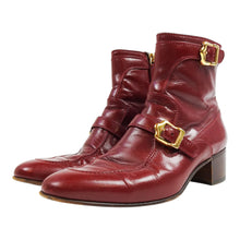 Load image into Gallery viewer, Gucci "Sucker" Red Leather Boots Size 8
