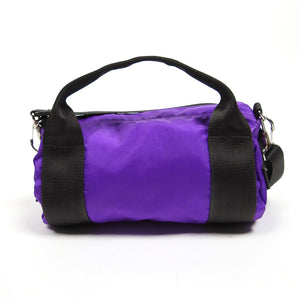 Comme Des Garcons Purple Nylon Bag