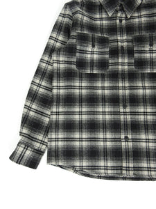A.P.C. Black/White Flannel Size Large