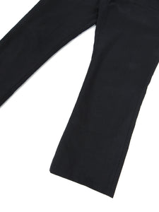 Ann Demeulemeester Black Cropped Pants Size Medium