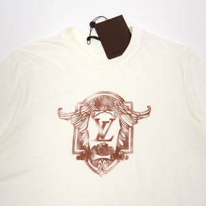 Louis Vuitton White Bull Logo Tee XXL