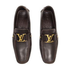 Load image into Gallery viewer, Louis Vuitton Brown Monte Carlo Moccasins Size 8

