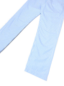 Comme Des Garcons SHIRT Blue Striped Pants Size Large