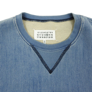 Maison Margiela Blue Crewneck Sweater Size 50