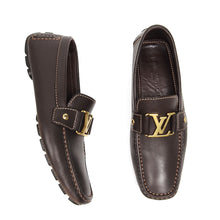 Load image into Gallery viewer, Louis Vuitton Brown Monte Carlo Moccasins Size 8
