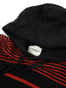 Takahiromiyashita The Soloist Striped Hoodie Black/Red Size 52 (XL)