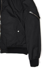Load image into Gallery viewer, McQ by Alexander McQueen Black Bomber Jacket Size 50
