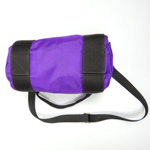 Comme Des Garcons Purple Nylon Bag