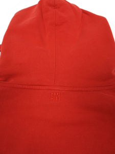 AMI Red Smiley Hoodie Size Large