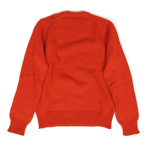 Comme Des Garçons SHIRT Distressed Knit Sweater Size Medium