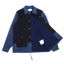 Load image into Gallery viewer, Ganryu Navy Nylon/Wool Coach Jacket Size Large
