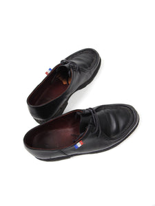 Paraboot Black Leather Michael Shoe Size 43 (US 10)